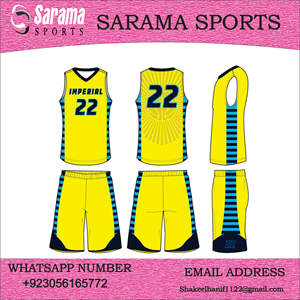 2022 hommes maillots de basket-ball uniformes Sport Kit vêtements jeunes uniformes de basket-ball couleurs jaunes - Product Image 4