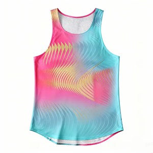 Camiseta Deportiva Personalizada con Sublimación, Ajuste Sin Costuras, Secado Rápido, Transpirable, para Hombre, para Atletismo, Maratón, Gimnasio, Fitness - Product Image 3