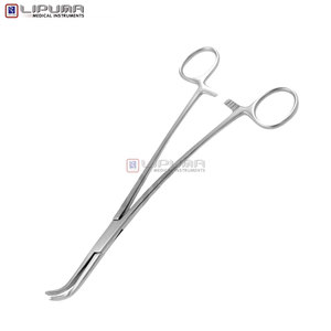 Abrazadera de conducto de agallas gris de 22,0 cm de alta calidad S 1x2 dientes abrazadera quirúrgica Manual duradera agarre seguro para instrumentos médicos MEOL - Product Image 4
