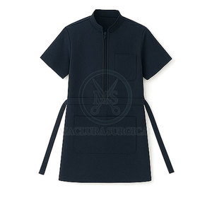Uniforme de barbier professionnel pour salon et barbershop, tissu lavable en coton/polyester/nylon, couleur et taille personnalisables - Product Image 6