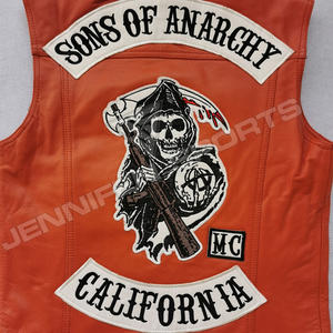 Gilet d'hiver décontracté pour homme en cuir de vache véritable, noir uni, sans manches, vêtement d'extérieur - Product Image 5