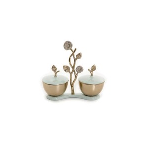Bol à bonbons en métal très vendu, alliant beauté, robustesse et praticité, finition polie améliorant l'harmonie visuelle de toute table - Product Image 2