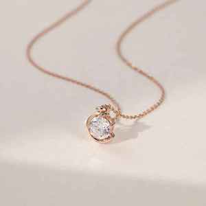 Exquisito Collar con Colgante de Moissanita Corte VS1 Color D, Estilo Hip Hop, Chapado en Oro de 1 Quilate, Plata de Ley 925 - Product Image 3