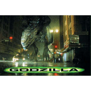 Godzilla Postcard Eye-Catching <b>Poster</b> Design - Product Image 1