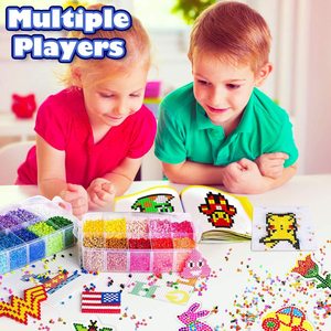 Ensemble de <span class=keywords><strong>mini</strong></span> <span class=keywords><strong>perles</strong></span> <span class=keywords><strong>Hama</strong></span> Melty personnalisées compatibles <span class=keywords><strong>perles</strong></span> à fusible en fer fondu bricolage - Product Image 3