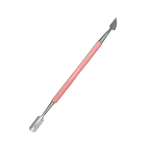 เครื่องมือดันเล็บหนังกำพร้าที่ดันขอบแหลมอุปกรณ์ทำเล็บเหล็กเสริมความงามขนาด12ซม. - Product Image 2