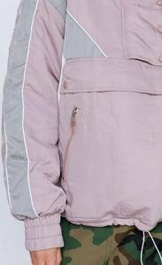 แจ็คเก็ตกันลมผู้ชายขายดี แจ็คเก็ตผ้าโพลีเอสเตอร์ 100% น้ำหนักเบา สั่งทำได้ มีแถบสะท้อนแสง ปรับฮู้ดได้ - Product Image 6