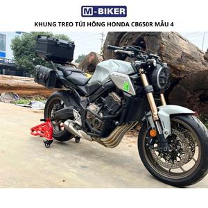 Support de sacoche latérale 4 côtés pour modèle CB650 - Matériaux durables en TPU et aluminium SKU PK.HO.65.0029 - Product Image 4