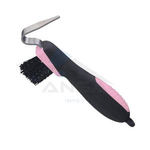 Brosse de nettoyage réutilisable pour chevaux en acier inoxydable texturé robuste pour grands animaux Kit de maréchal-ferrant essentiel accessoire - Product Image 2