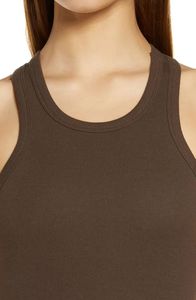 เสื้อกล้ามผ้าฝ้าย/เส้นใยไม้ไผ่สำหรับผู้หญิงเสื้อกล้ามออกกำลังกายในยิมเสื้อออกแบบได้ตามต้องการขนาด - Product Image 5