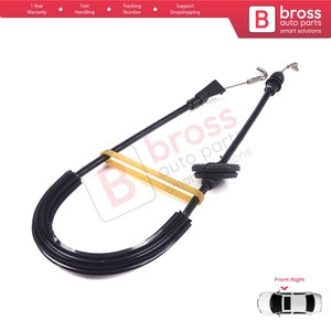 สายเคเบิลปลดล็อคประตูด้านใน BDP198 ด้านหน้าขวา 58 ซม. สำหรับ Caddy MK3 2K 2004-2015 Touran MK1 1T 2003-2015 2K0837114B - Product Image 3