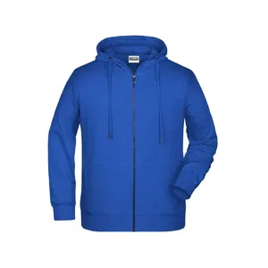 Sudadera con Capucha y Cremallera para Hombre, Orgánica, Sostenible, Promocional - Product Image 5