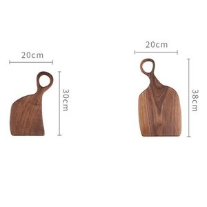 Tabla de cortar de madera personalizada hecha a mano, forma rectangular, bloques de cortar de madera pulida, tabla de cortar de nuevo estilo - Product Image 2