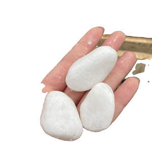 Prix direct d'usine pierre de galets neige blanche paysage pierre d'oeuf - Product Image 1