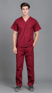 Uniforme Médico Quirúrgico de Manga Corta y Pantalones Jogger OEM, Uniforme de Enfermería Transpirable para Hospital, Uniformes Médicos para Hombres y Mujeres, Conjunto de Enfermera - Product Image 4