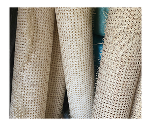 Matière première ronde tissage canne sangle maille rouleau rotin synthétique naturel rouleau bon prix - Product Image 1