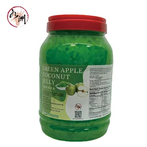 Jiuzhou _ Groene Apple Kokosnoot Jelly 3.85Kg-Beste Taiwan Bubble Thee Leverancier