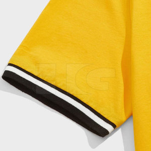 Fabricant pakistanais T-shirt en coton de dernière conception pour hommes T-shirt pour hommes de couleur unie au meilleur prix - Product Image 5