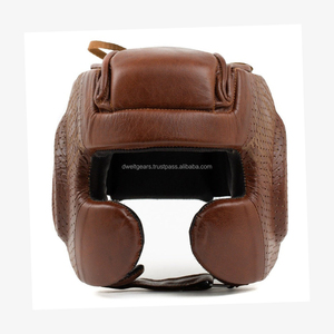 Pakistan Boxing Head Guard Custom Logo Professional <b>Foam</b> <b>Padded</b> Headgear Training Gear - Product Image 1