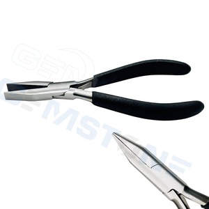 Professional Hair <b>Extension</b> Pliers Micro Ring <b>Bead</b> Tool 7 Inch Stainless Steel Salon Tool With Custom Logo - Product Image 4