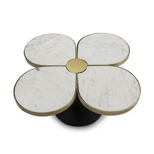 Mesa de Centro de Aluminio Metálico Moderno Urbano con Estructura Elegante para el Estilo Contemporáneo del Hogar y la Oficina - Product Image 6