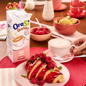 Bebida de Avena a Base de Plantas OraSi Barista para Profesionales, 1 Litro, 12 Unidades, 420 Días de Vida Útil - Product Image 5