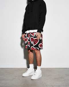 Custom Men's Summer Retro Mesh Shorts Breathable Quick-Dry Polyester High Quality XS-6XL Sizes <b>Elastic</b> Waist Sublimation Pattern - Product Image 3