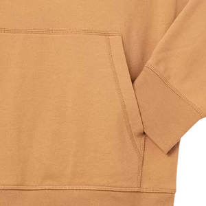 เสื้อฮู้ดผู้ชายผ้าฟลีซหนา 500 กรัม สำหรับฤดูหนาว ผ้าโพลีเอสเตอร์ 30% ผ้าฝ้าย 70% ทรงบ็อกซี่ ปักลาย ซิปหนา น้ำหนักมาก ทรงโอเวอร์ไซส์ สีพื้น - Product Image 6