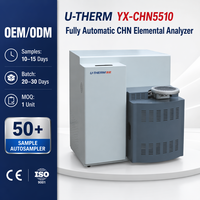 Analizador Elemental Automático de Carbono, Hidrógeno y Nitrógeno U-Therm YX-CHN5510 IP65 AC 220V para Laboratorio de Carbón, Infrarrojo + Conductividad Térmica