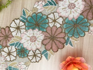 Best Quality Handmade Green Beaded <b>Glass</b> <b>Coaster</b> Rectangular Table Decor for Stylish Home Accent - Product Image 4