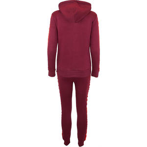 Fabricant de vêtements en gros, ensemble de survêtement pour femmes en 2 pièces / Logo personnalisé, vêtements de sport, tenue de jogging, ensemble de jogging OEM - Product Image 3