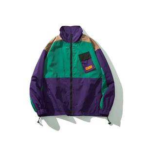 Custom Hombres Mujeres Reversible al aire libre Chaquetas cortavientos-Sportwear Cremallera A prueba de viento Reflectante OEM Anti Chaqueta cortavientos - Product Image 3