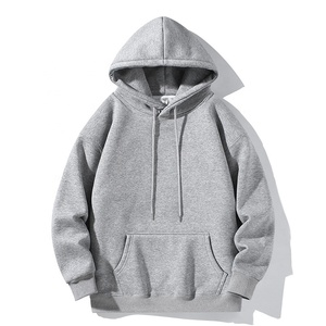 Sweats à capuche surdimensionnés en coton et polyester 360gsm pour hommes pulls à capuche de style streetwear pour l'hiver - Product Image 2