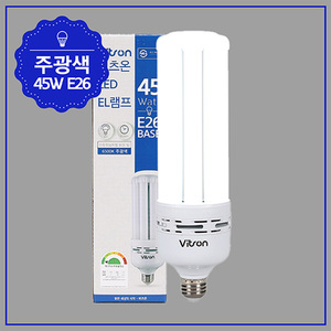 Vitson โคมไฟเอล LED แสงกลางวัน45W, E26ประสิทธิภาพสูงกว่า (KS 4U 45W E26) ไฟมาตรฐานสำหรับใช้ในสำนักงาน - Product Image 5