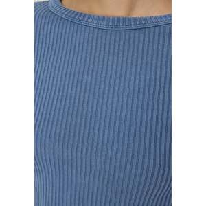 Camiseta Casual de Manga Larga con Lavado Ácido 100% Algodón - Product Image 3