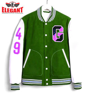 Cotton fleece <b>baseball</b> varsity jaacket Bright Color Full Sleeves Blank <b>Baseball</b> <b>Jacket</b> <b>for</b> <b>Men</b> Adults Wear <b>Baseball</b> <b>Jacket</b> - Product Image 3