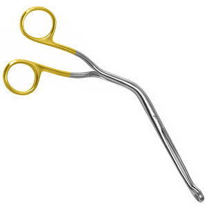 Gold Handle Magill Forceps 8 "Acero inoxidable Premium Child ENT Anestesia EMT EMS Medical Professionals Airway Instrument Set - Product Image 4