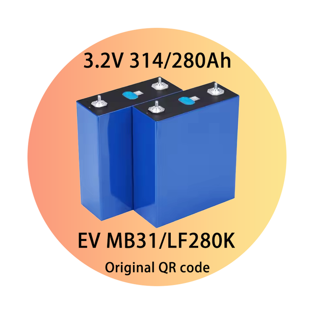CE Certified High Energy Density 3.2V 314Ah LiFePO4 Battery M6 Bolt Terminal 10000 Cycle Life Prismatic Lithium Cell IP65