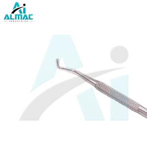 Sonda Excavadora Dental de Doble Punta ALMAC de 17 cm, Instrumento Quirúrgico Manual de Acero Inoxidable, Certificado CE, Removedor de Sarro Dental - Product Image 3
