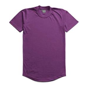 Vêtements pour hommes à manches courtes t-shirts High Street Style coton respirant vêtements d'été décontracté blanc col haut hommes t-shirt toutes tailles - Product Image 5