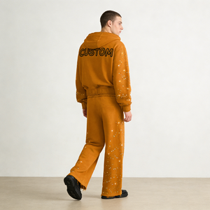 Survêtements pour hommes à la mode, dernières tendances, vente chaude, pour un usage décontracté, logo personnalisé en gros, survêtements à capuche pour hommes avec étiquettes privées - Product Image 4