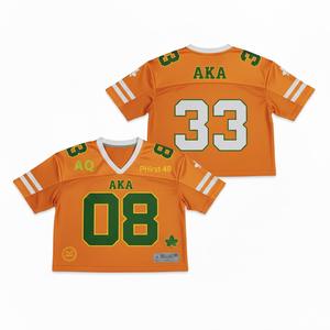 Camiseta de Fútbol Transpirable con Estampado Sublimado Personalizado, Diseño de Bordado de Moda Urbana, Logotipo de Malla Corta, para Fanáticos del Equipo Estadounidense - Product Image 3