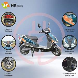 NK E xe đạp tốt nhất thông minh điện Scooter Cruiser EV trẻ em Keyless nhập an toàn đi xe 40AH pin lithium với cảm biến điện tử ứng dụng - Product Image 2