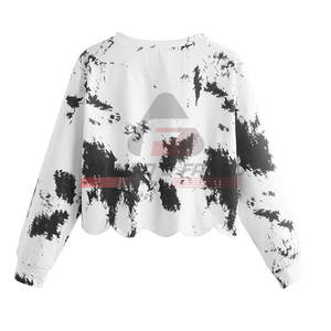 High Quality Custom Logo Crop <b>Top</b> Sweatshirts for Women OEM ODM New Style <b>Winter</b> Clothing - Product Image 2