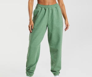 Top Trending 2024 Venta al por mayor Diseño Mujer Impreso Casual Jogger Pantalones Invierno 100% Algodón Fleece para damas - Product Image 1