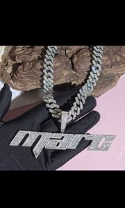 Sofisticado Colgante de Plata 925 con Baño de Oro Rosa para Hombre, Acabado Pulido, Estilo Hip Hop, Eleva tu Estilo Diario - Product Image 2