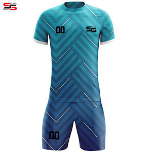 Venta caliente de fútbol de calidad de desgaste de fútbol uniforme de desgaste de fútbol nacional personalizado Jersey camisetas pantalones cortos conjunto de fútbol - Product Image 3