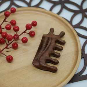 Premium Natural Wooden <b>Massage</b> Comb Anti Static Wide Tooth Hair Comb for <b>Scalp</b> Stimulation and Daily Hair Care - Product Image 6