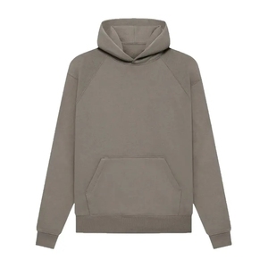 Sweat à capuche homme décontracté avec logo personnalisé de haute qualité Sweat à capuche homme Lettre Logo Double ligne Poitrine Style Pull Hommes Sweats à capuche amples - Product Image 3