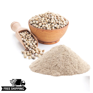 Pimienta Blanca Orgánica de Alta Calidad |   Pimienta en Grano |   Especias Premium Naturales Puras - Product Image 2